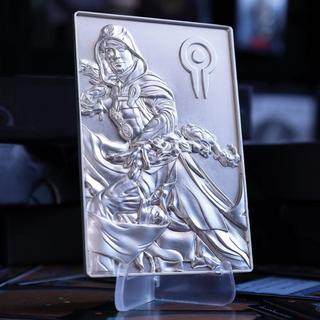 Magic: The Gathering Limited Edition .999 Silver Plated Jace Beleren Metal Collectible