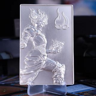 Magic: The Gathering Limited Edition .999 Silver Plated Chandra Nalaar Metal Collectible