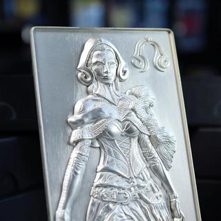 Magic: The Gathering Limited Edition .999 Silver Plated Liliana Metal Collectible