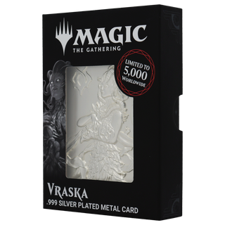 Magic: The Gathering Limited Edition .999 Silver Plated Vraska Metal Collectible