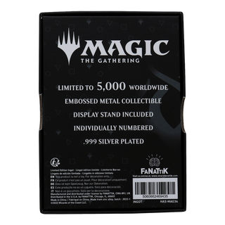 Magic: The Gathering Limited Edition .999 Silver Plated Vraska Metal Collectible