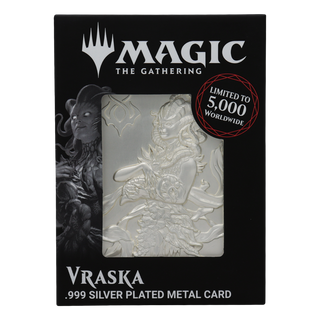 Magic: The Gathering Limited Edition .999 Silver Plated Vraska Metal Collectible