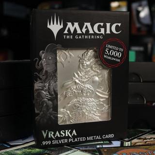 Magic: The Gathering Limited Edition .999 Silver Plated Vraska Metal Collectible