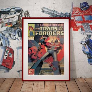 Transformers 40th Anniversary Art Print