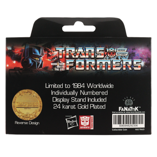 Transformers 40th Anniversary Limited Edition 24k Gold