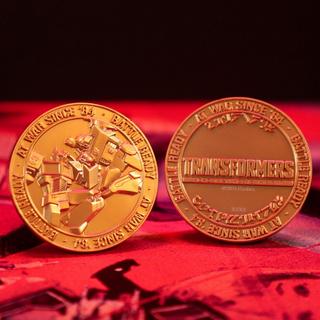 Transformers 40th Anniversary Limited Edition 24k Gold Plated Coin