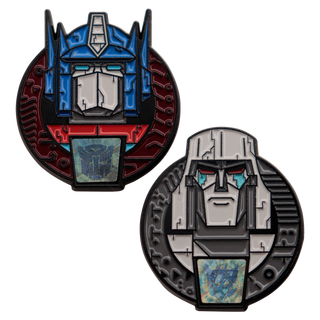 Transformers 40th Anniversary Twin Set of Pin Badges