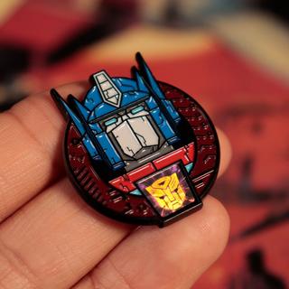 Transformers 40th Anniversary Twin Set of Pin Badges