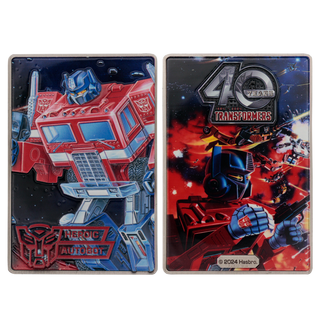 Transformers 40th Anniversary Limited Edition Autobots Ingot