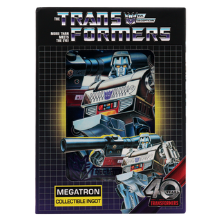 Transformers - Decepticons del 40.º aniversario - Lingote de edición limitada