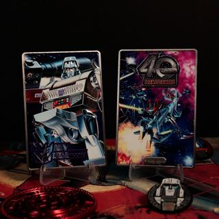 Transformers - Decepticons del 40.º aniversario - Lingote de edición limitada
