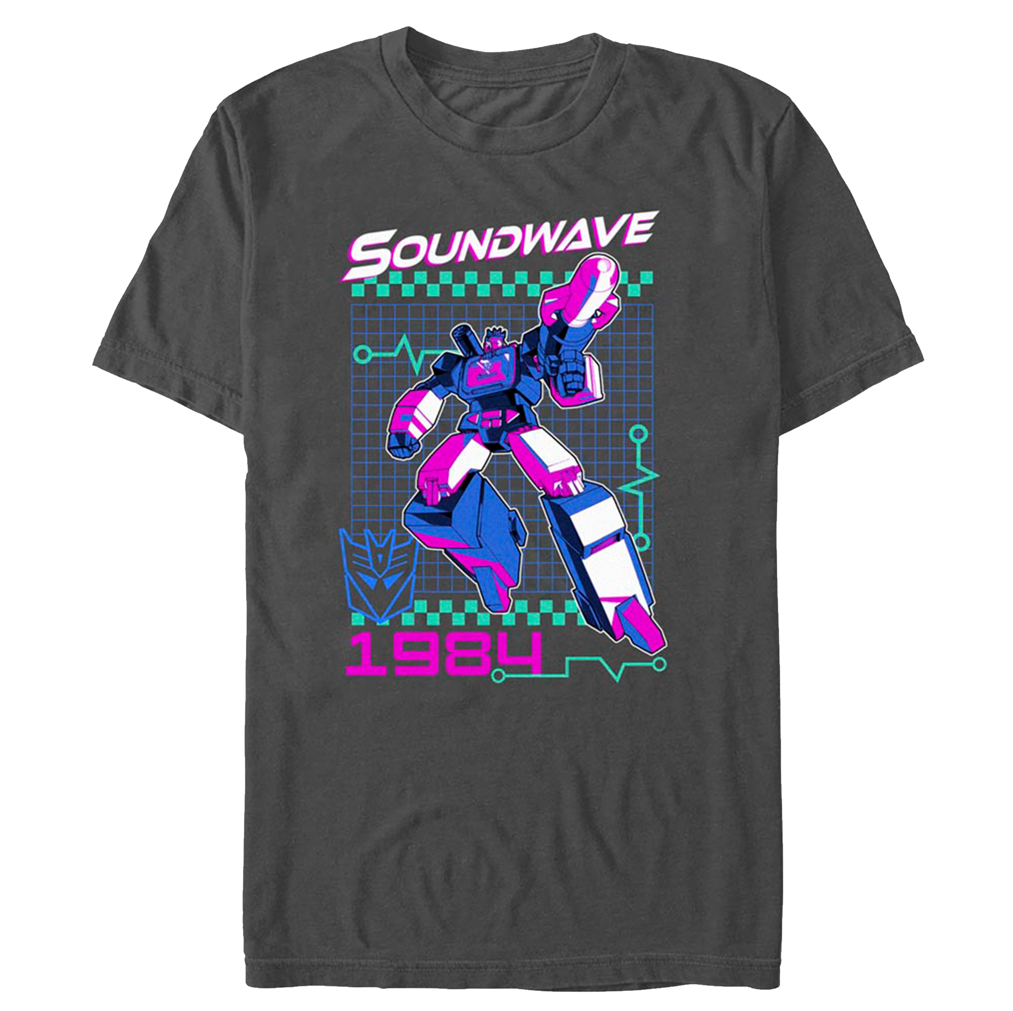 Transformers Soundwave Retro Men's T-Shirt - Hasbro Pulse