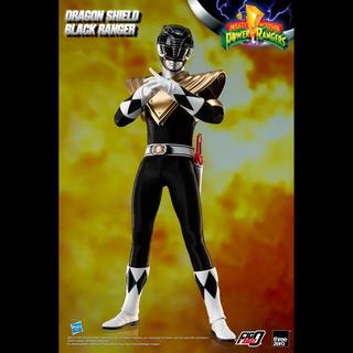 Mighty Morphin Power Rangers FigZero 1/6 Dragon Shield Black Ranger