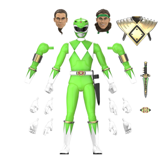 Mighty Morphin Power Rangers ULTIMATES! Wave 05 - Green Ranger (Glow)