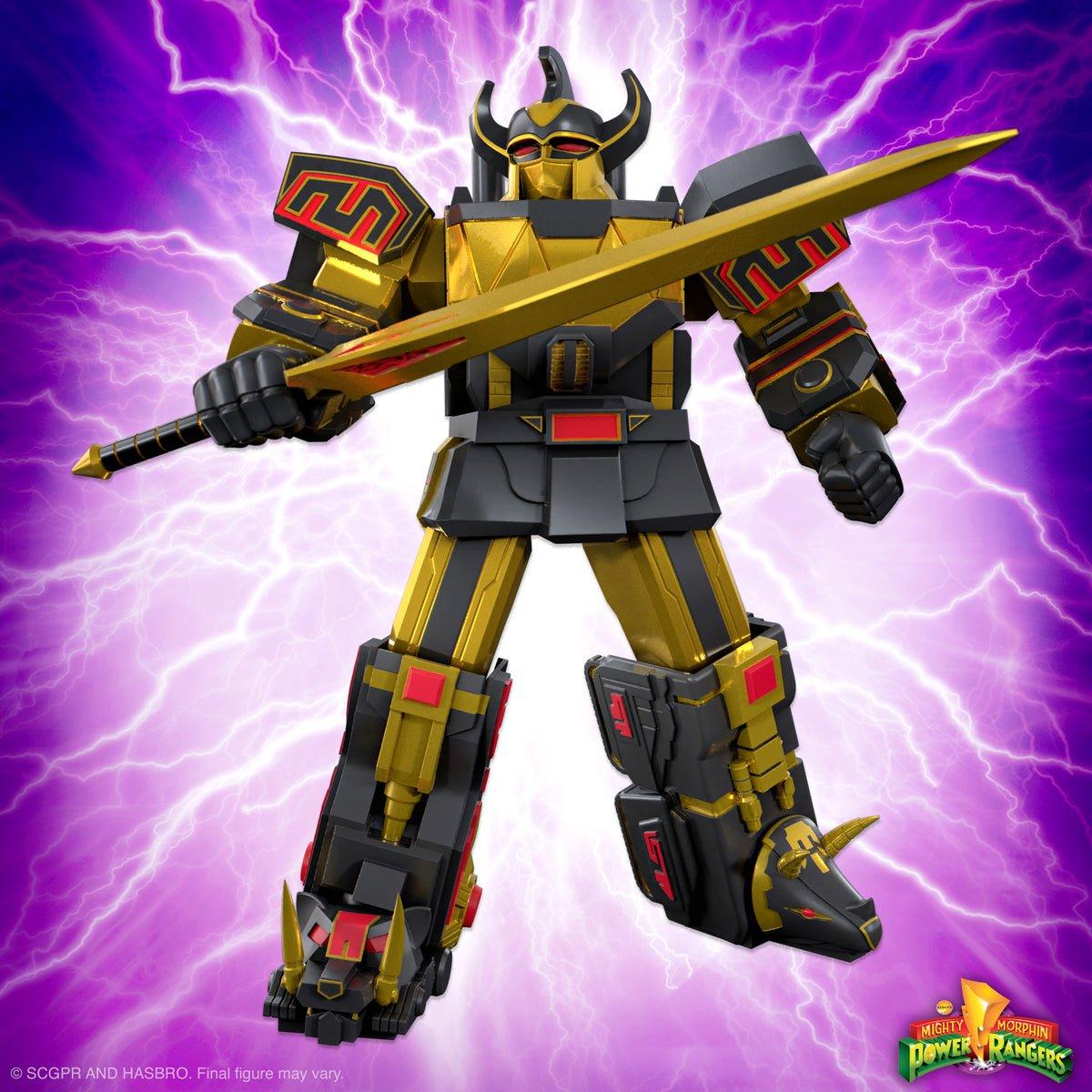 Mighty Morphin Power Rangers ULTIMATES! Wave 05 - Megazord (Black/Gold ...