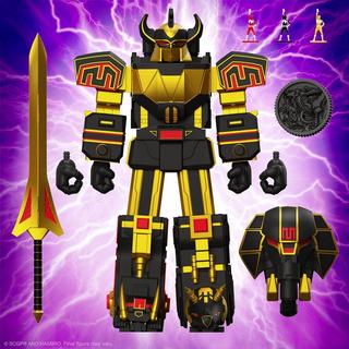 Mighty Morphin Power Rangers ULTIMATES! Wave 05 - Megazord (Black/Gold)