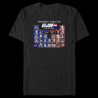 G.I. Joe Simplified Periodic Joes Men's T-Shirt