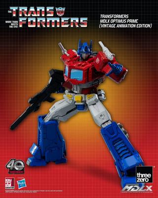 Transformers MDLX Action Figure Optimus Prime (Vintage Animation Edition) 17 cm