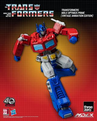 Transformers MDLX Action Figure Optimus Prime (Vintage Animation Edition) 17 cm