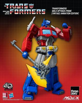 Transformers MDLX Action Figure Optimus Prime (Vintage Animation Edition) 17 cm