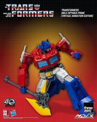 Transformers MDLX Action Figure Optimus Prime (Vintage Animation Edition) 17 cm