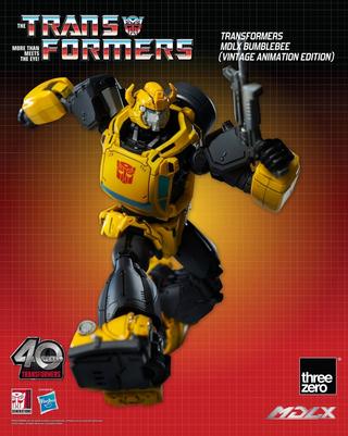 Transformers MDLX Action Figure Bumblebee (Vintage Animation Edition)