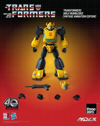 Transformers MDLX Action Figure Bumblebee (Vintage Animation Edition)