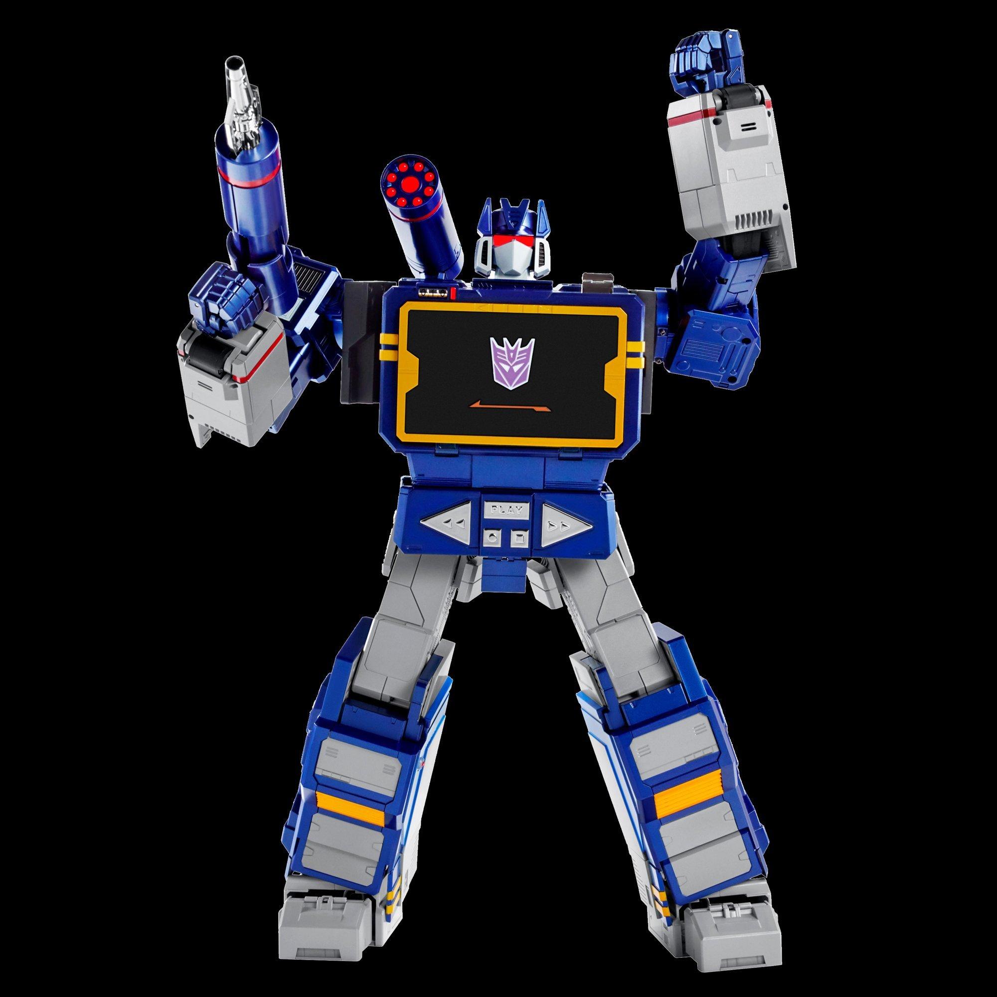 Transformers G1 Flagship Soundwave Auto-Converting Robot by Robosen