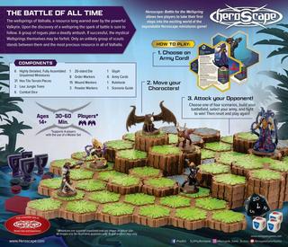 Heroscape: Battle for the Wellspring Battle Box - Standard Unpainted Edition