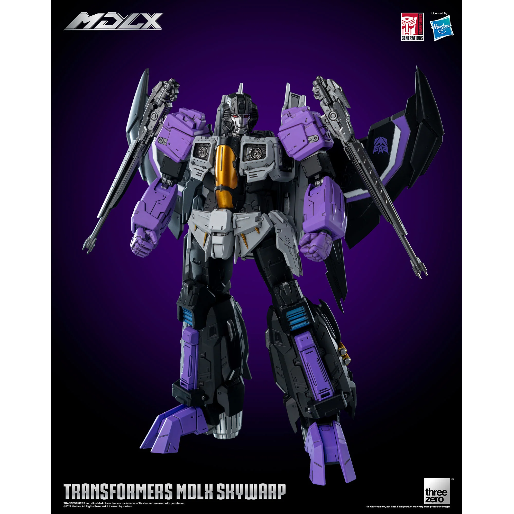 Transformers MDLX Skywarp by Threezero Hasbro Pulse