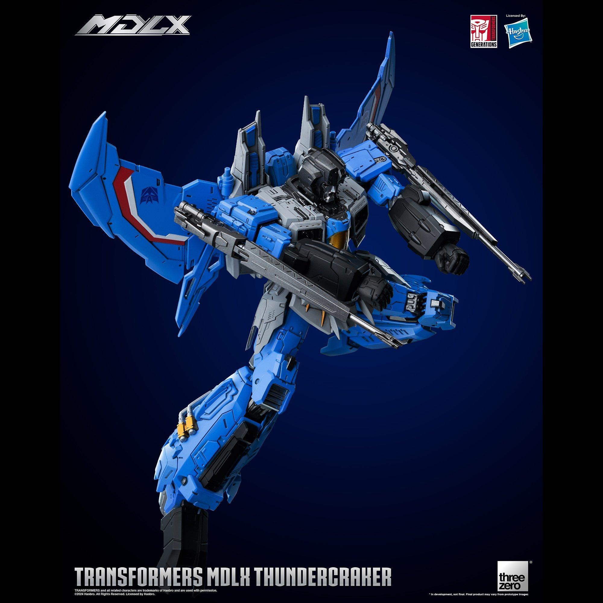 Transformers MDLX Thundercracker - Figura D'Azione 20 Cm