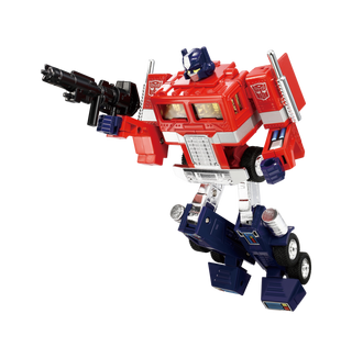 Transformers Masterpiece Missing Link C-01 Optimus Prime With Trailer