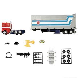 Transformers Masterpiece Missing Link C-01 Optimus Prime With Trailer