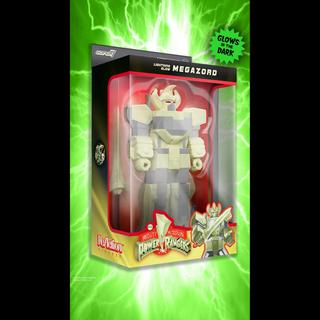 Mighty Morphin Power Rangers ReAction Figures - Megazord (Lightning Glow)