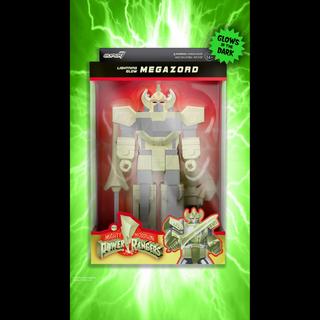 Mighty Morphin Power Rangers ReAction Figures - Megazord (Lightning Glow)