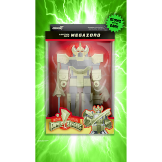 Mighty Morphin Power Rangers ReAction Figures - Megazord (Lightning Glow)