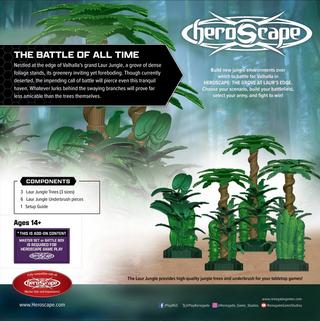 Heroscape: The Grove at Laur's Edge - Terrain Pack