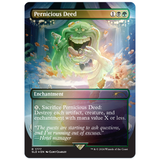 Secret Lair x Ghostbusters: Slimer Foil Edition - Hasbro Pulse Secret Lair x Ghostbusters: Slimer Foil Edition - Hasbro Pulse