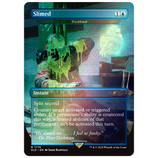 Secret Lair x Ghostbusters: Slimer Foil Edition - Hasbro Pulse Secret Lair x Ghostbusters: Slimer Foil Edition - Hasbro Pulse