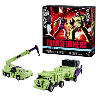 Transformers Studio Series The Transformers: The Movie Constructicon Long Haul & Constructicon Hook