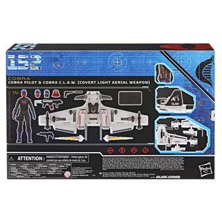 G.I. Joe Classified Series #152, Cobra Pilot & Cobra C.L.A.W. (Covert Light Aerial Weapon)