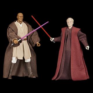 Star Wars The Black Series Mace Windu & Darth Sidious