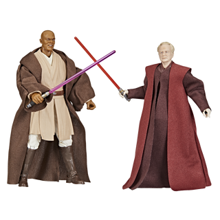 Star Wars The Black Series Mace Windu & Darth Sidious