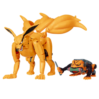 Transformers Collaborative NARUTO SHIPPUDEN x Transformers Kurama and Gamakichi