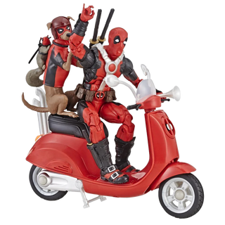 Marvel Legends Series Deadpool Figure with Scooter