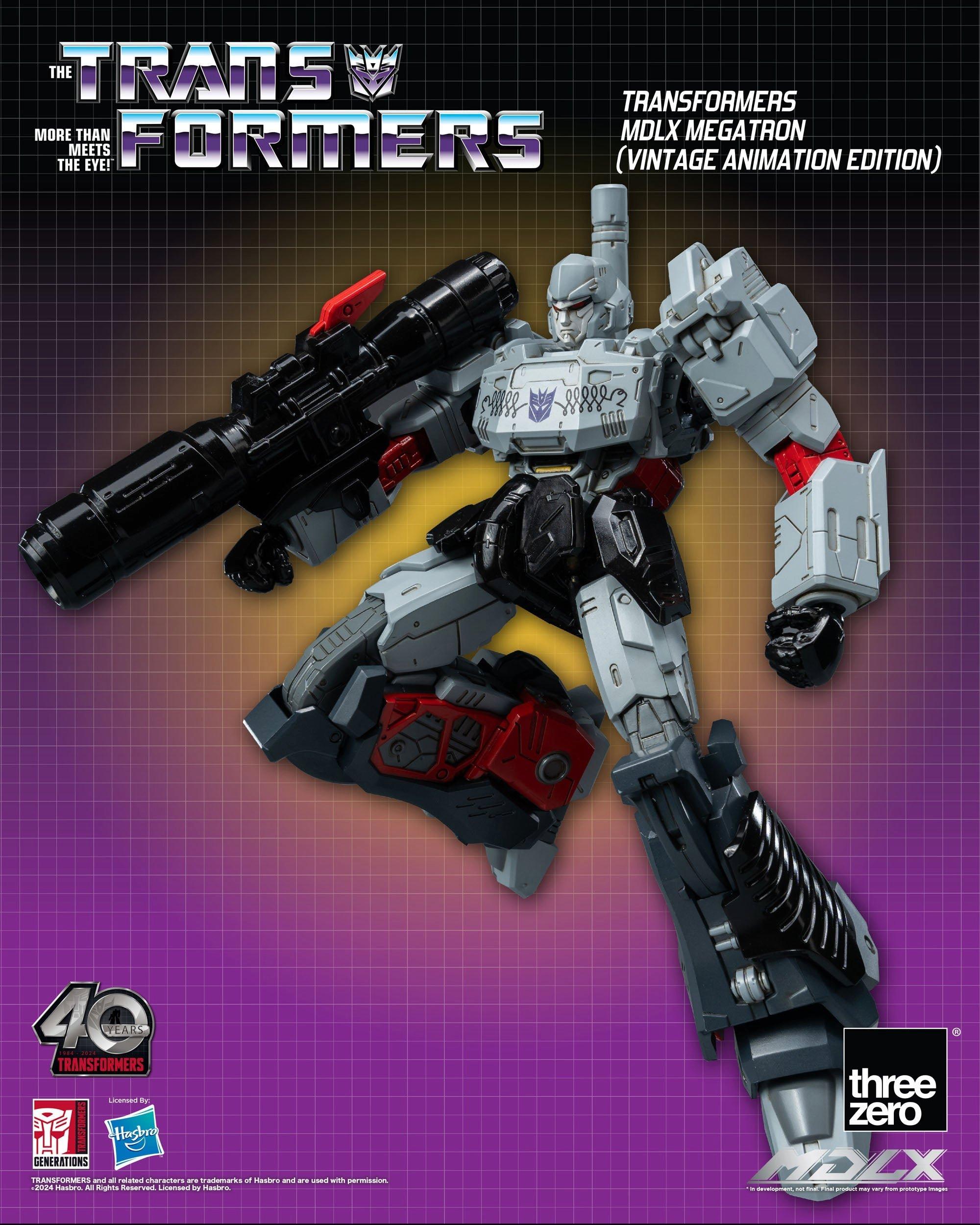 Transformers MDLX Action Figure Megatron (Vintage Animation Edition)