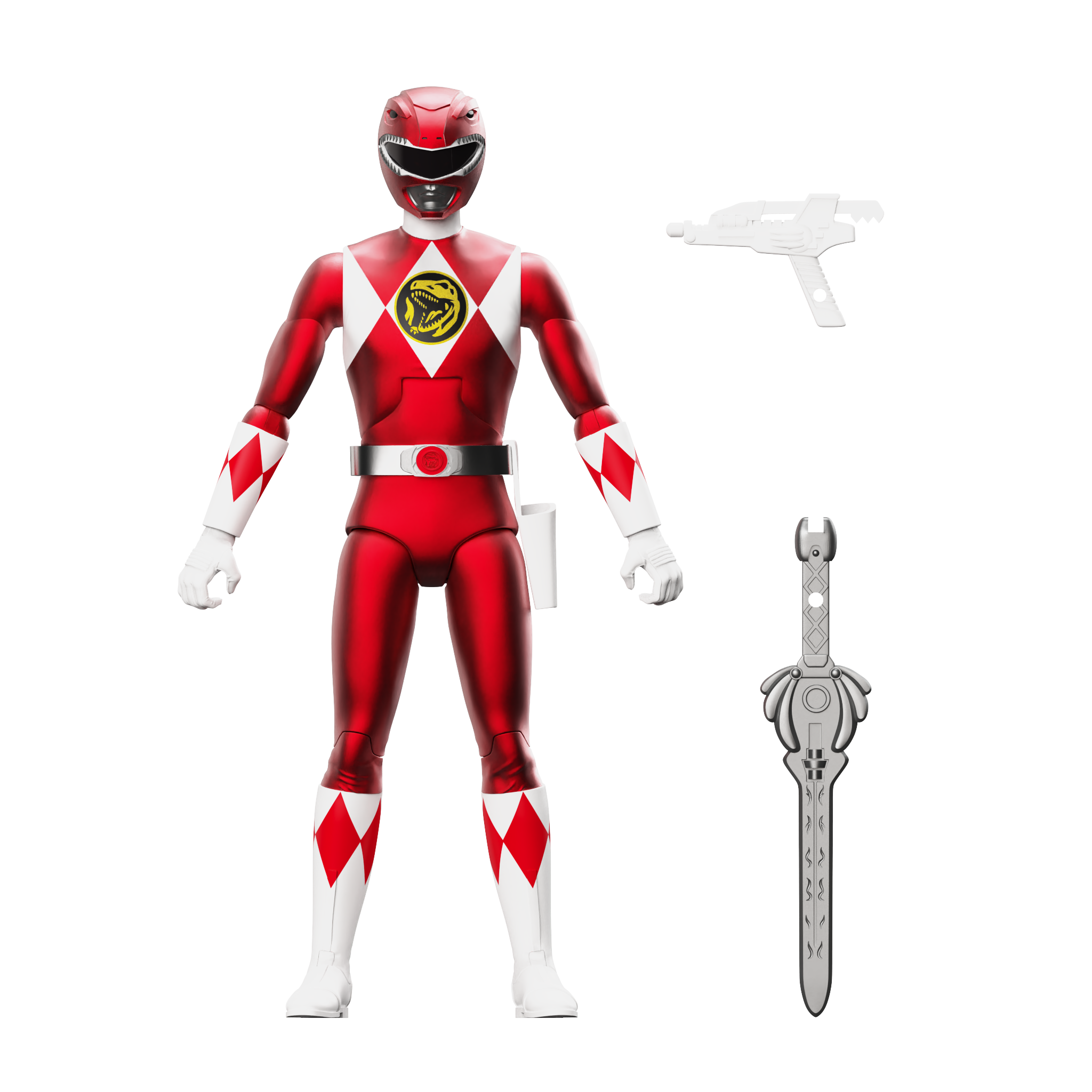 Mighty Morphin Power Rangers Deluxe Wave 01 - Red Ranger - Hasbro Pulse