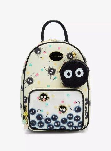 Studio Ghibli® Spirited Away Soot Sprites Pin Collector Mini Backpack