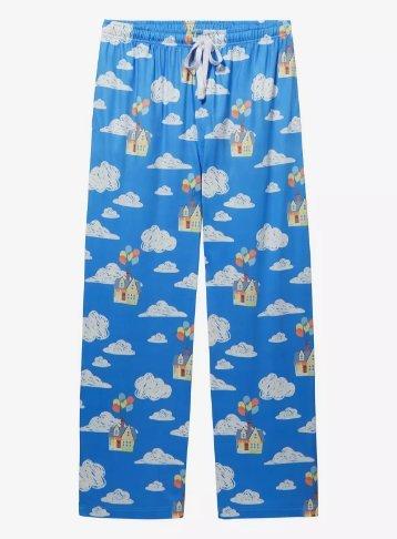 Disney Pixar Up Flying House Allover Print Pajama Pants