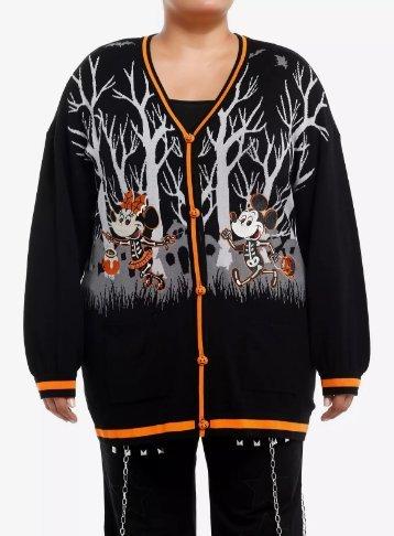 Her Universe Disney Halloween Trick-Or-Treat Cardigan Plus Size